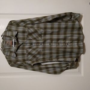 5.11 Tactical NWOT flannel shirt women size medium.